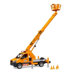 Bruder Mercedes Benz Sprinter Sepetli Vinç - 4