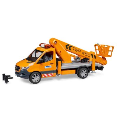 Bruder Mercedes Benz Sprinter Sepetli Vinç - 5