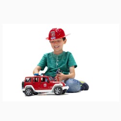 Bruder Oyuncak Jeep Wrangler Rubicon İtfaiye - Bruder