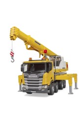 Bruder Scania 560R Liebherr Vinçli Kamyon - 6