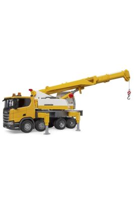 Bruder Scania 560R Liebherr Vinçli Kamyon - 5