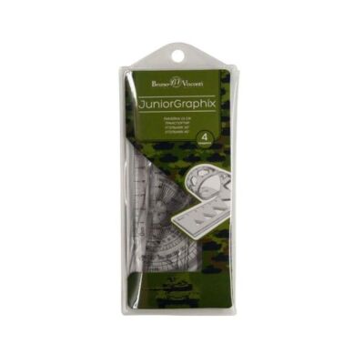 Bruno Visconti Cetvel Seti 4 Parça 15 Cm Flexible Measuring 45-0022 01 - 1