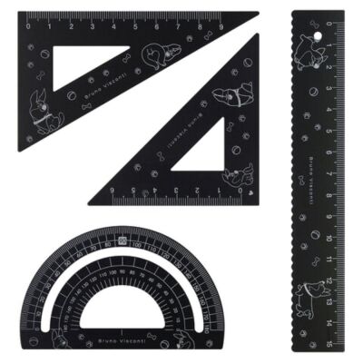 Bruno Visconti Cetvel Seti 4 Parça 15 Cm Fungraphix 45-0023 02 - 2