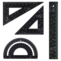 Bruno Visconti Cetvel Seti 4 Parça 15 Cm Fungraphix 45-0023 02 - 2