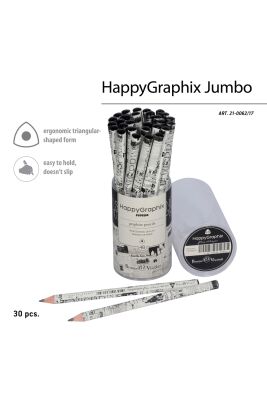 Bruno Visconti Jumbo Kurşun Kalem 4B Gazete - 4