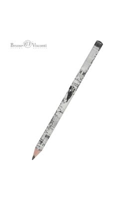 Bruno Visconti Jumbo Kurşun Kalem 4B Gazete - 1
