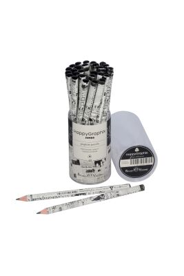 Bruno Visconti Jumbo Kurşun Kalem 4B Gazete - 5