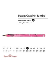 Bruno Visconti Jumbo Kurşun Kalem 4B Paris - 3