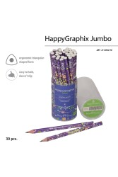 Bruno Visconti Jumbo Kurşun Kalem 4B Vegan - 2