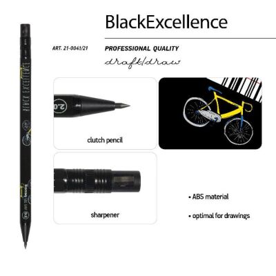 Bruno Visconti Versatil Kalem 2MM Siyah Bisiklet - 3