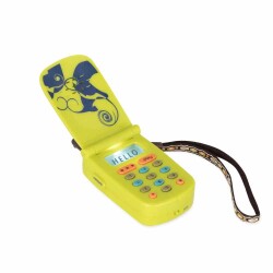 B.Toys Hellophone Ses Kayıtlı, Müzikli Telefon - Yeşil - 1