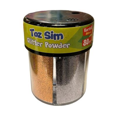 Bu Bu Yıldızlı Kalpli Pul Toz Sim Standı 80 Gr 6lı - 1