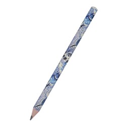 Bv Jumbo Kurşun Kalem 4B 21-0062-35 Mavi Desenli - Bruno Visconti