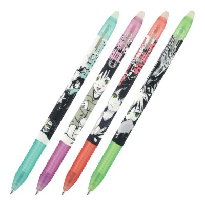 BV Silinebilir Jel Kalem Manga Anime City Mavi Mürekkep 0.5 Mm - 1