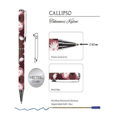 Callipso Tükenmez Kalem Kutulu C-11 - 2