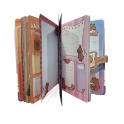 Capy Bara Defter Yanı Mıknatıslı Planner BM-5350 - 2