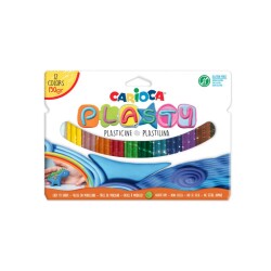Carioca Plasty Kurumayan Oyun Hamuru 12 Renk 150 Gr - Carioca
