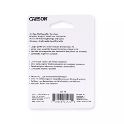 Carson Bas Çıkar 7X Büyüteç Anahtarlık - 2