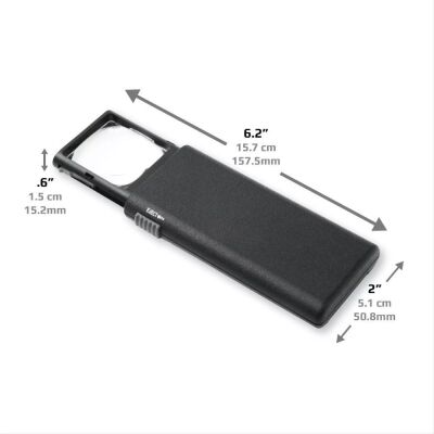 Carson Bas Çıkar Ledli 5X Büyüteç - 2