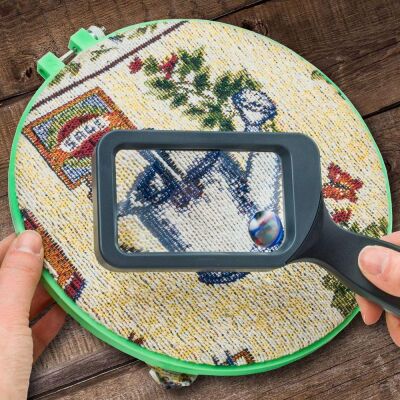 Carson Ergonomik Büyük Okuma Büyüteci - 5