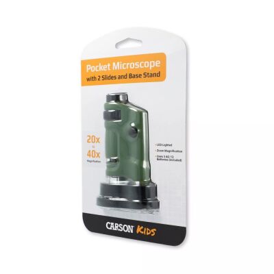 Carson LED Işıklı Mikroskop 20x-40x - 1