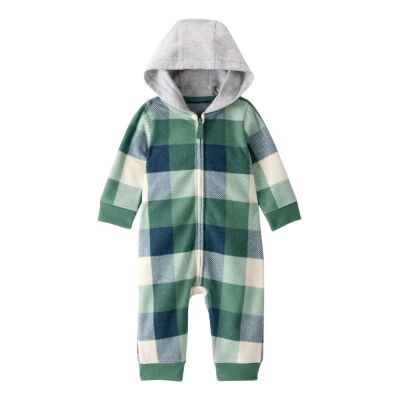 Carters Erkek Bebek Kapüşonlu Tulum 1T569410 - 2