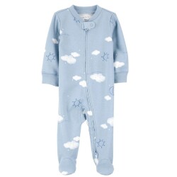 Carters Erkek Bebek Uyku Tulumu 1S947710 Mavi Desenli