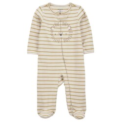 Carters Erkek Bebek Uyku Tulumu 1S948010 Bej Çizgili