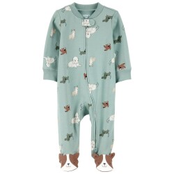 Carters Erkek Bebek Uyku Tulumu 1S948810 Yeşil Desenli