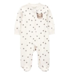 Carters Erkek Bebek Uyku Tulumu 1T161910 Ekru Desenli