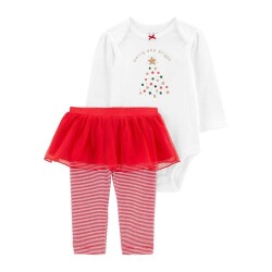 Carters Kız Bebek 2'li Body Pantolon Set 1N992310 - Carters