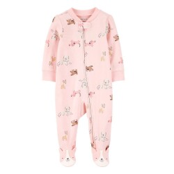 Carters Kız Bebek Uyku Tulumu 1S946410 Pembe Desenli