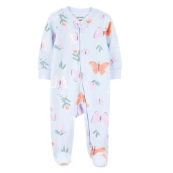 Carters Kız Bebek Uyku Tulumu 1T120810 Mavi Desenli