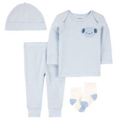 Carters Layette Erkek Bebek Alt Üst Set 1S940910 - 1