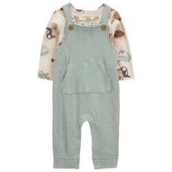 Carters Layette Erkek Bebek Salopet Set 1S943910 - Carters