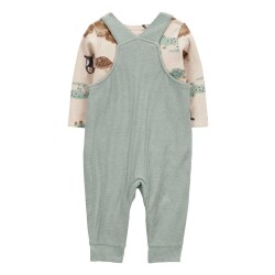 Carters Layette Erkek Bebek Salopet Set 1S943910 - 2