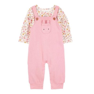 Carters Layette Kız Bebek Salopet Set 1S938510 - 1