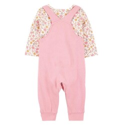 Carters Layette Kız Bebek Salopet Set 1S938510 - 2