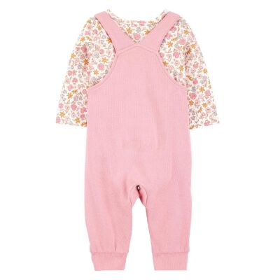Carters Layette Kız Bebek Salopet Set 1S938510 - 2
