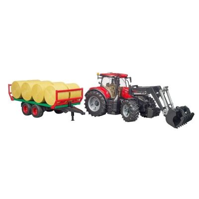 Case Optum 300Cvx K.Traktör & Balya Römork - 2