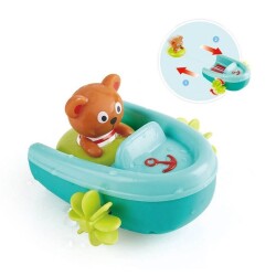 Çek-Bırak Tekne ve Ayıcık - Banyo Oyuncağı - Hape