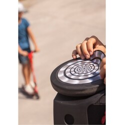 Çek Çekli Çanta Tekerlek Aksesuarı Sticker Circles - Thumbnail