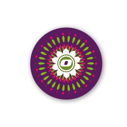 Çek Çekli Çanta Tekerlek Aksesuarı Sticker Mandala - Nikidom Roller