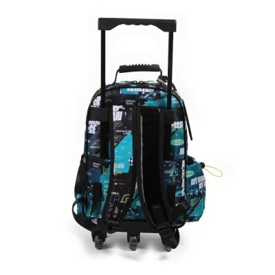 Chimola Çek Çekli Okul Çantası Racing Car BT325 - 3