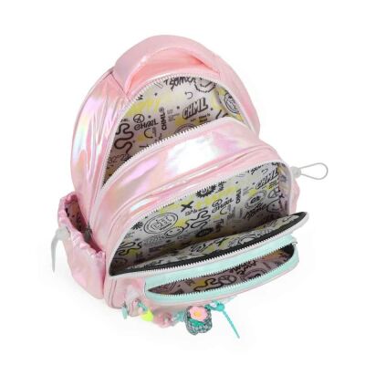 Chimola Puffy & Shiny Açık Pembe 17 Sırt Çantası (FS112) - 2