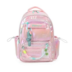 Chimola Puffy & Shiny Açık Pembe 17 Sırt Çantası (FS112) - 3