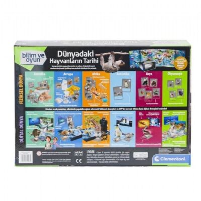 Clementoni Bilim ve Oyun Dünyadaki Hayvanların Tarihi - 2
