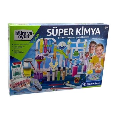 Clementoni Bilim ve Oyun Süper Kimya 64737 - 1