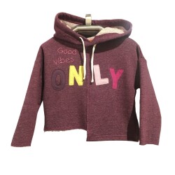 Çocuk Asimetrik Sweatshirt Only - Karamela