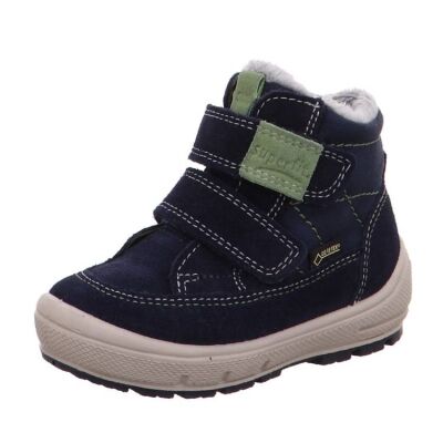 Çocuk Bot Blau Velour Textil Groovy 9314.80 - 1